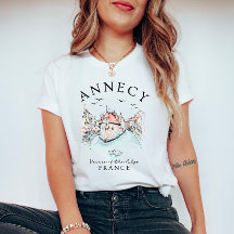 Annecy Frankreich T-Shirt – Venedig der Alpen