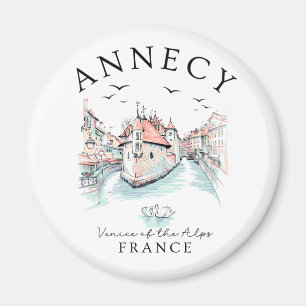 Annecy Frankreich – Venedig der Alpen Magnet