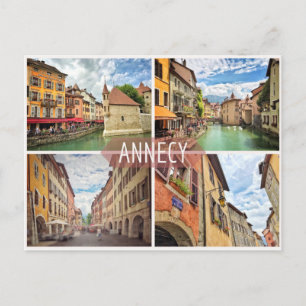 Annecy Postcard Postkarte