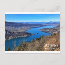 Annecy-See, Haute-Savoie, Französische Alpen Postkarte