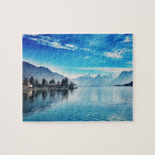 Annecy-See, Talloires - Haute-Savoie Puzzle (Horizontal)