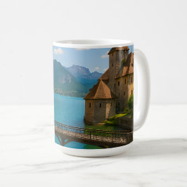 Annecy Turquoise Lake Kaffeetasse
