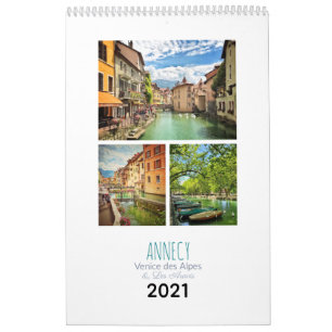 Annecy und Les Aravis, Haute-Savoie 2021 Kalender