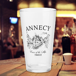 Annecy Vintage Design – France Travel Lovers Gift Glas