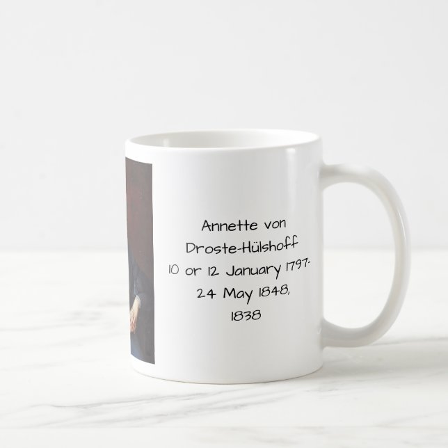 Annette von Droste-Hulshoff 1838 Tasse (Rechts)