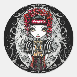 Annie Gothic Viktorianisch Fee Stickers