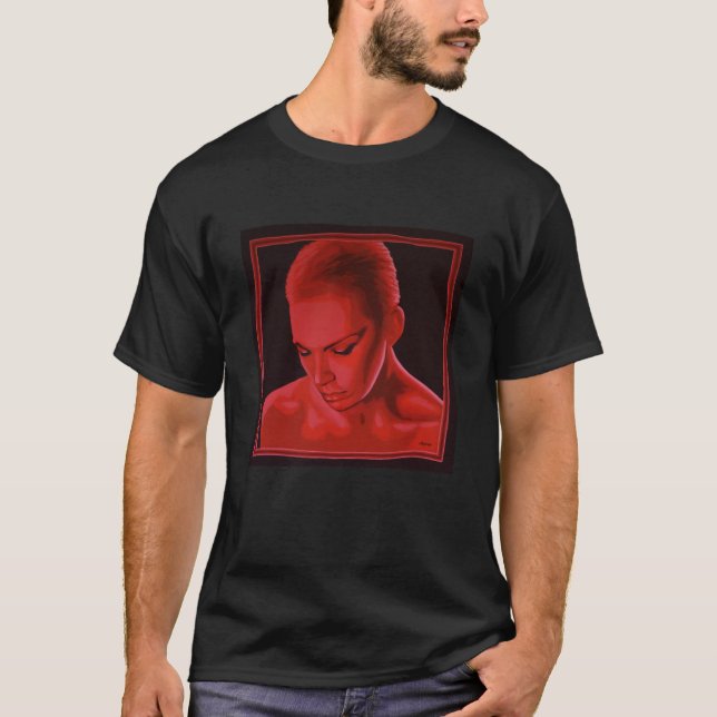Annie Lennox-Malerei T-Shirt (Vorderseite)