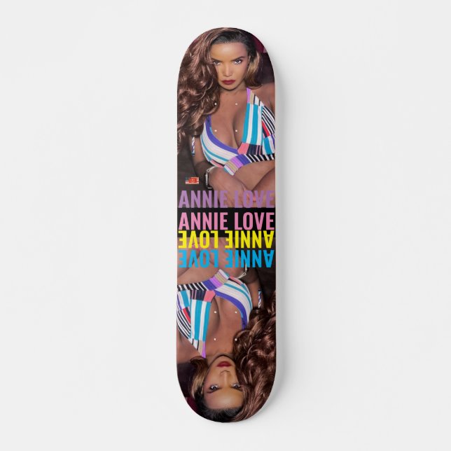 ANNIE LIEBE 7 3/4" Skateboarddecke Skateboard (Vorne)