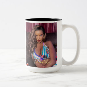 ANNIE LOVE Zweifarben-Tasse, 0,44 l Zweifarbige Tasse