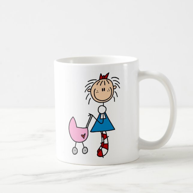 Annie mit der Kinderwagen-Tasse Tasse (Rechts)