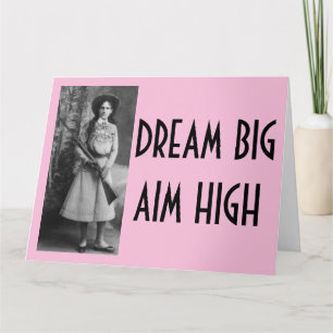 Annie Oakley BIRTHDAY Cowgirl Cards Karte