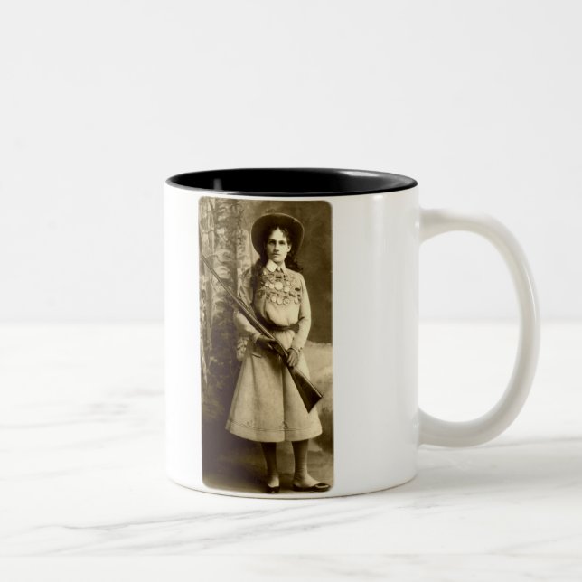 Annie Oakley Classic Zweifarbige Tasse (Rechts)