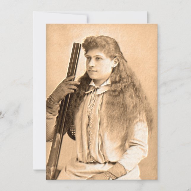 Annie Oakley Portrait (Vorderseite)
