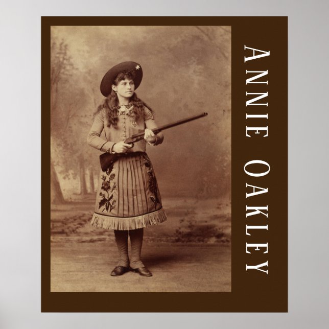 Annie Oakley Sharpshooter Poster (Vorne)