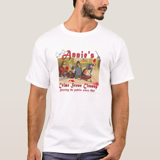 Annie Tatort-Reinigung T-Shirt (Vorderseite)