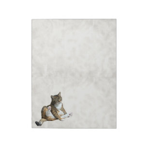 Annie the Cat's Stationery Notepad Notizblock