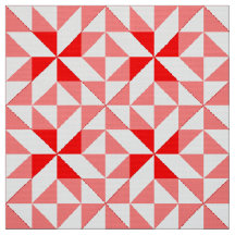 Annie's Choice Block Quilt Muster in Rot
