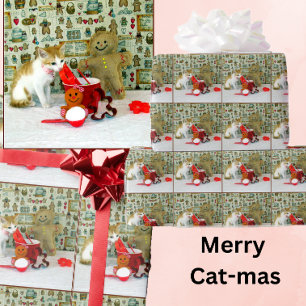 Annie's Gingerbread Cookies - Katze / Kätzchen Geschenkpapier