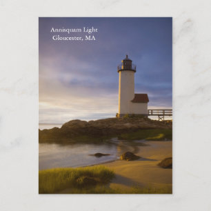 Annisquam helles Gloucester, MA Postkarte
