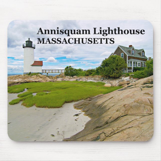 Annisquam Lighthouse, Massachusetts Mousepad (Vorne)