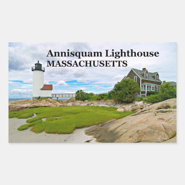 Annisquam Lighthouse, Massachusetts Stickers (Vorderseite)