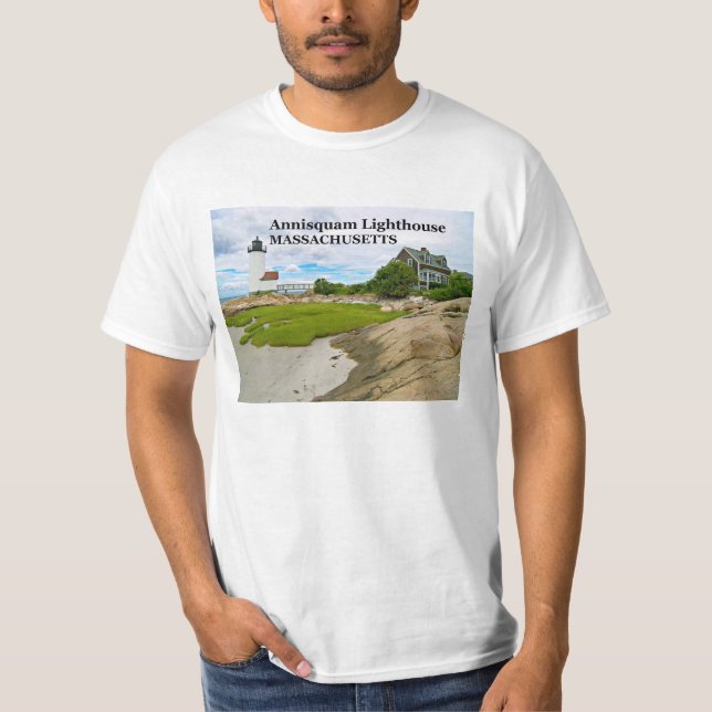 Annisquam Lighthouse, Massachusetts T - Shirt (Vorderseite)