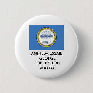Annissa Essaibi George für BOSTON MAYOR BUTTON