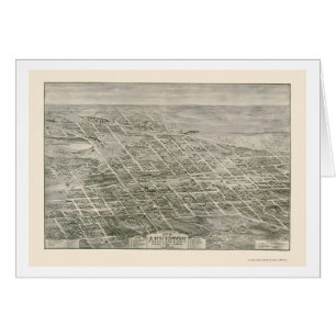 Anniston, AL panoramische Karte - 1903