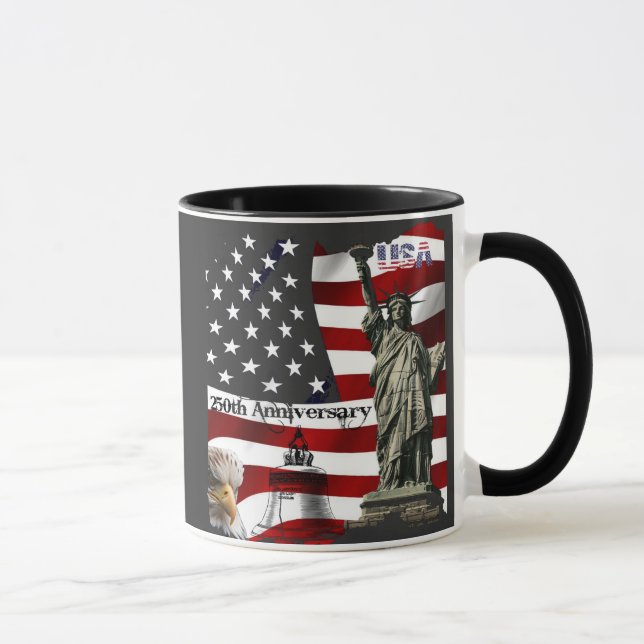  Anniversary 250th Independence Day 2026 Tasse (Rechts)