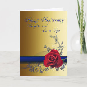 Anniversary card for Daughter & son-in-law Karte