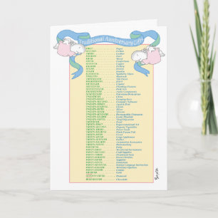 ANNIVERSARY GIFTS Boynton Karte