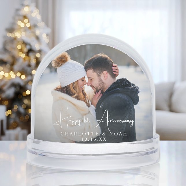 Anniversary Photo Snow Globe Schneekugeln (Von Creator hochgeladen)