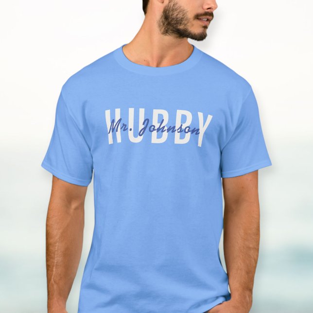 Anniversary printed t-shirt /hubby shirt (Von Creator hochgeladen)