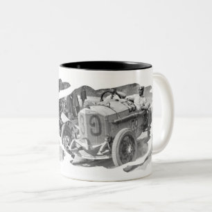 Anno 1922 Targa Florio Zweifarbige Tasse