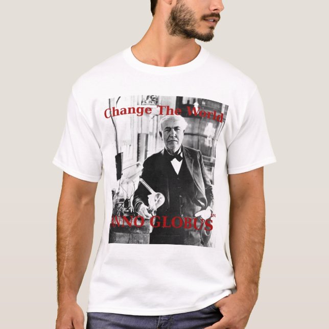 Anno Globus - Thomas Alva Edison T-Shirt (Vorderseite)