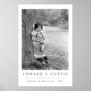 Annocense - ein Umatilla Girl - 1910 Poster