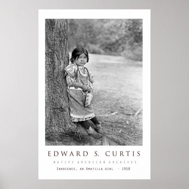 Annocense - ein Umatilla Girl - 1910 Poster (Vorne)