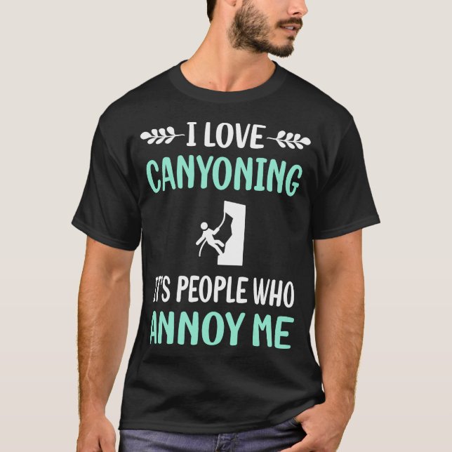 Annoy Canyoning Canyoneering T-Shirt (Vorderseite)