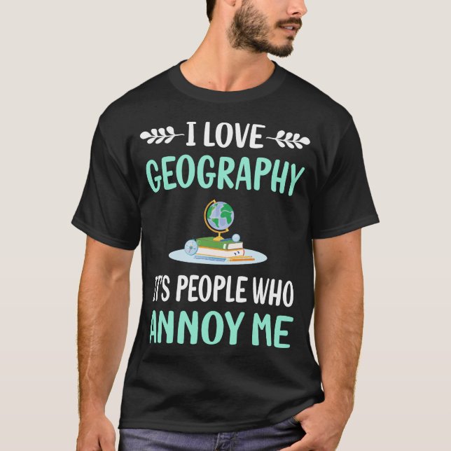 Annoy Geography T-Shirt (Vorderseite)