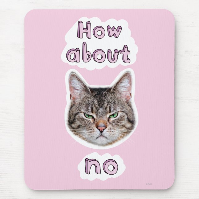 Annoyed Cat Mousepad (Vorne)