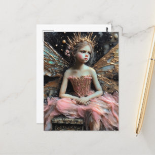 Annoyed Fairy Princess Postkarte