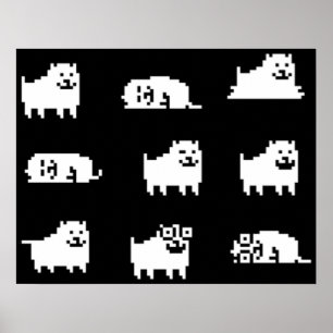 Annoying Dog Undertale HQ Poster