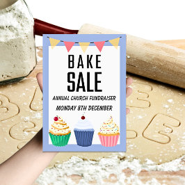 Annual Church Fundraiser Bake Sale Flyer