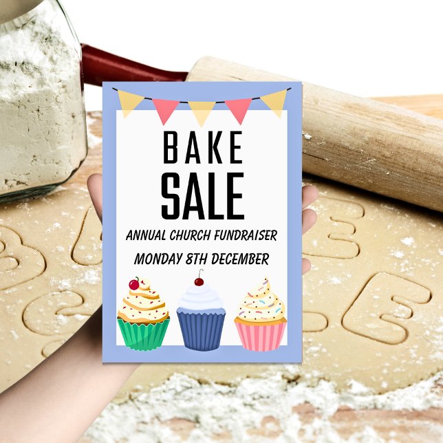 Annual Church Fundraiser Bake Sale Flyer (Von Creator hochgeladen)