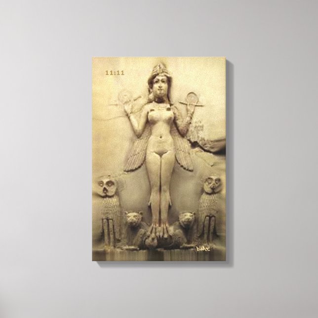 ANNUNAKI LEINWAND DMT SPIRITUAL GRAFFITI enlienki (Vorderseite)