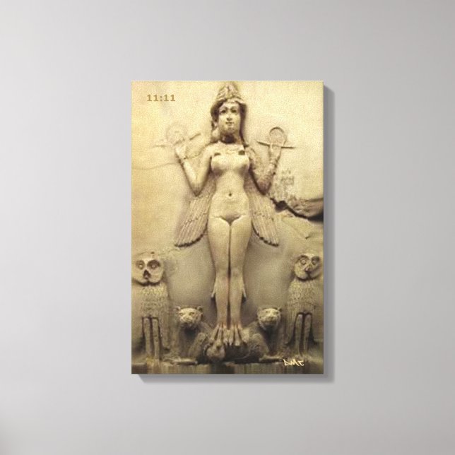 ANNUNAKI LEINWAND DMT SPIRITUAL GRAFFITI enlienki (Vorderseite)