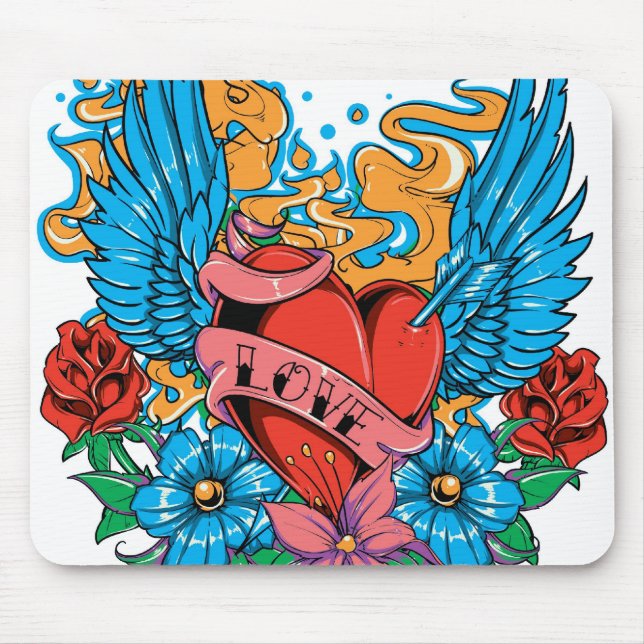 Annunaki Liebe Mousepad (Vorne)