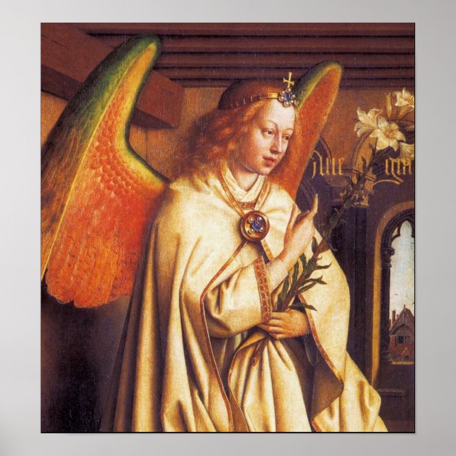 ANNUNCIATION ANGEL Archangel Gabriel Detail Poster (Vorne)