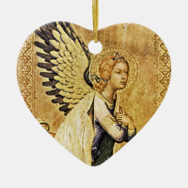 ANNUNCIATION ANGEL Magic of Christmas Keramikornament (Vorne)