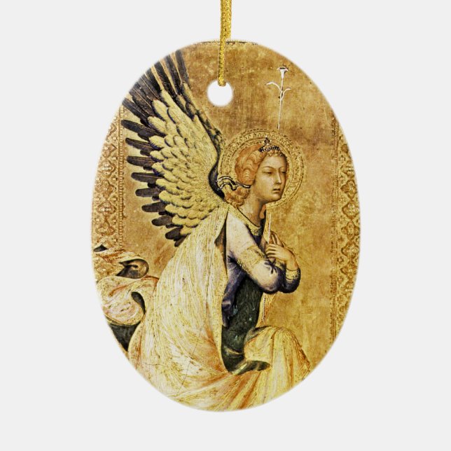 ANNUNCIATION ANGEL Magic of Christmas Keramikornament (Vorne)